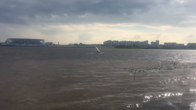 Виндсерфинг на Волге смотреть онлайн
