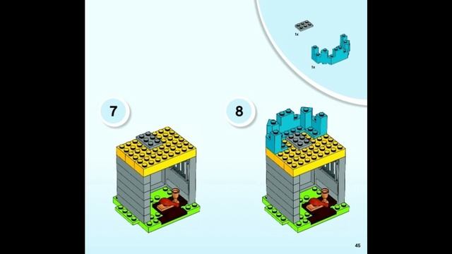 10676 Instrucciones para LEGO Castillo de los Caballeros смотреть онлайн