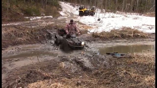 CF МОТО - 500 на шинах МЕДВЕЖИЙ КОГОТЬ . смотреть онлайн