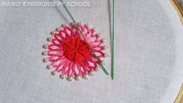 Hand Embroidery, Amazing Sewing Trick, All Over Embroidery Design Trick, Sewing Hack #3