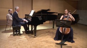 Prokofiev Sonata for Cello and Piano Op. 119 Rebecca McNaught (Cello) and Simon Parkin (Piano)