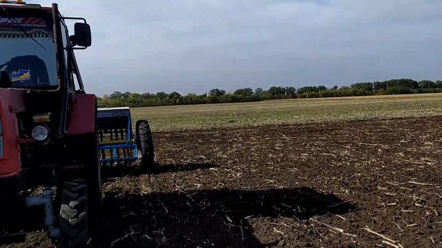 Посев ячменя 2020. Последнее видео, что снято с Малышом, (его больше нет)!!! смотреть онлайн