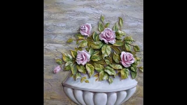 Краснодар.Барельеф.Художественная лепка на стенах. смотреть онлайн