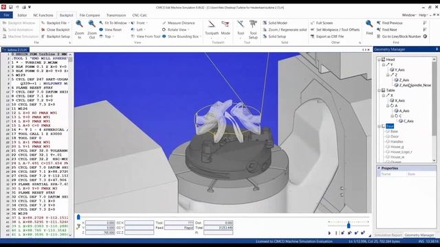Обзор Cimco Edit, CNC-Calc, Machine Simulation, NC-Base и MDM