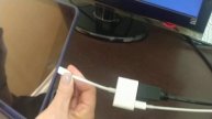 Instalação e configuração Adaptador HDMI para iPad iPhone.