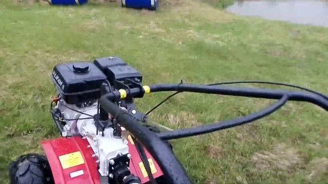 Мотоблок Угра 9 с адаптером ампк и с телегой смотреть онлайн