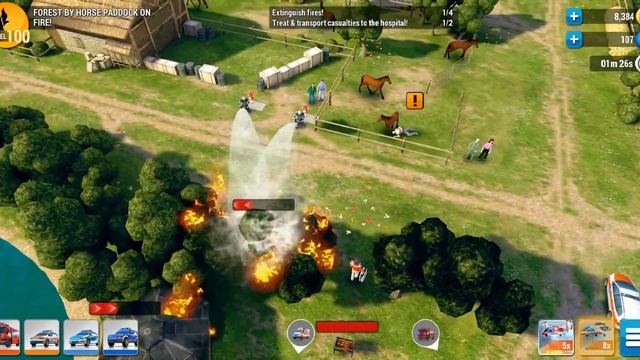 EMERGENCY HQ : Forest Fire Fighter Simulation # Walkthrough Gameplay смотреть онлайн