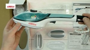 Распаковка отпаривателя одежды / Unpacking of garment steamer ARESA AR-2304