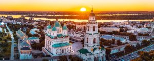 Астраханские пейзажи. Художник Юрий Анискин.