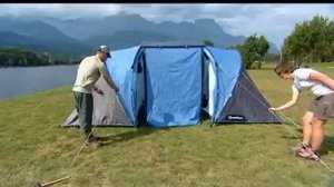 Монтаж и демонтаж палаток Quechua T4 2 и T4 2 XL