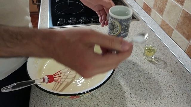 Вкусные заварные блины на кефире и кипятке... с дырочками! Пошаговый рецепт.