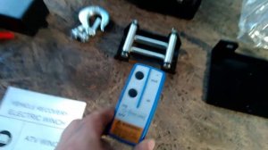 лебёдка в место гидравлики на минитрактор,заказывал на озоне