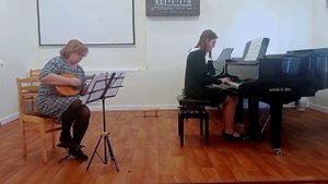 Копысова Юлия " Песня пастушка" В.Моцарт и "Ласково утро" В.Коровицын