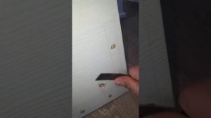 Как заделать отверстие в лдсп в  домашних условиях