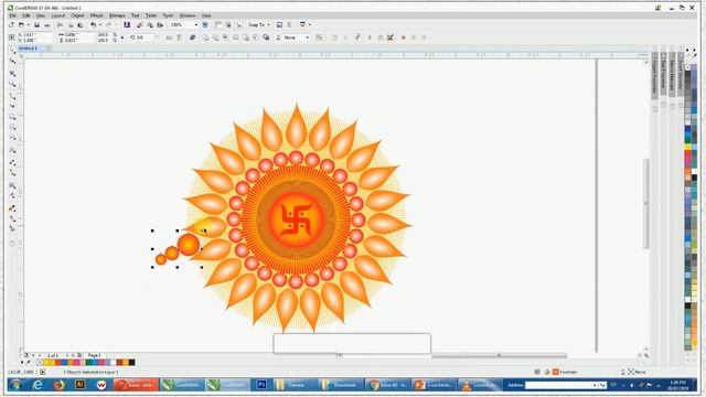 Greeting Card of Rakhi in Coreldraw 2019 смотреть онлайн