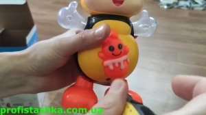 Пчелка музыкальная. Развивающая музыкальная игрушка со светом танцует