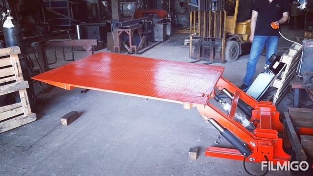 Гидровлический подъемник для магазина от завода GIDROBORT
