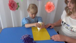 Делаем сирень из бумаги. Красивые ветки сирени своими руками.