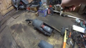 Распиленный Глушитель Suzuki Lets 2