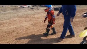 Первая тренировка ребенка - Мотокросс ЛУЧ