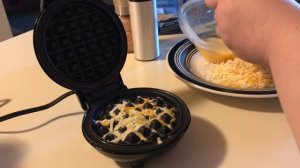 Keto Chaffles | Using the Dash Mini Waffle Iron