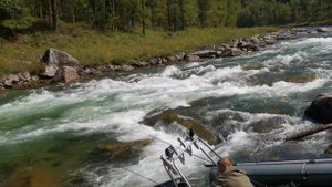 река Кан, первый порог от Тукши