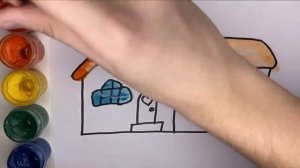 нарисуй красивый домик рисунки для детей