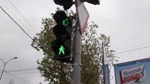 Светофор в Симферополе у рынка "Привоз"