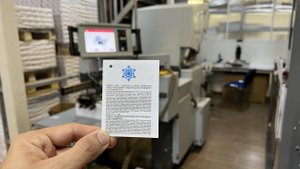 Фальцовка инструкций на Horizon AFC-566