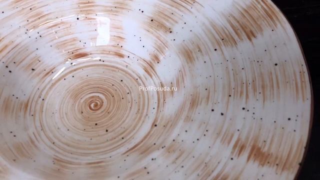 Тарелка для пасты оранжевая Пастораль KunstWerk Pastoral арт 1012706 смотреть онлайн