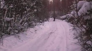 Самый маленький снегоход