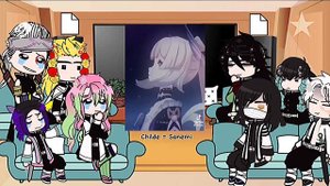 Hashiras React To Y/N [ As Genshin Girls] ~ [No Gyomei, No Breaks, Short] ?