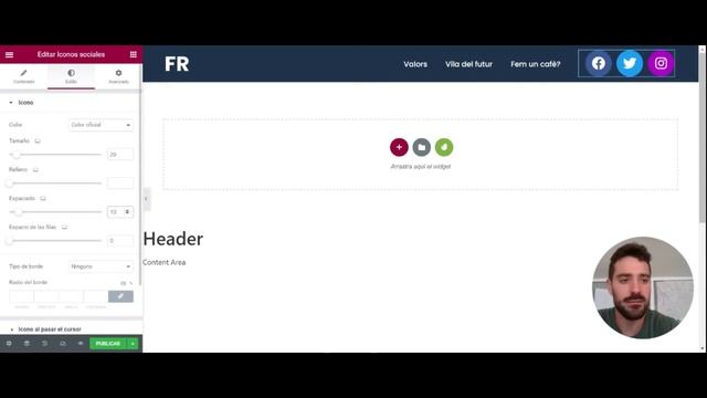 Cómo crear un HEADER desde 0 para tu web (wordpress + elementor) смотреть онлайн