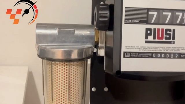 Piusi A45 Италия - Станция для дизельного топлива на 12 В с фильтром смотреть онлайн