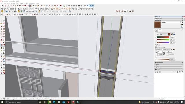 Exterior House Design in SketchUp | House Design Tutorial | House Animation смотреть онлайн