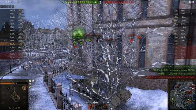 WoT Танки качаю ИС в боль в слезы но побеждаю смотреть онлайн