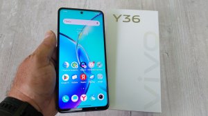 Vivo Y36 8/128Gb NFC Распаковка и Первое Знакомство