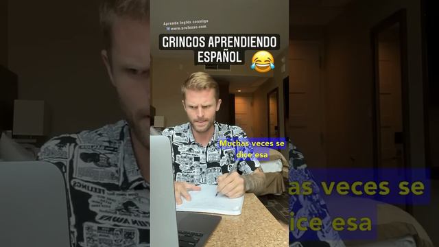Gringos aprendiendo cómo decir “that” en español 😭