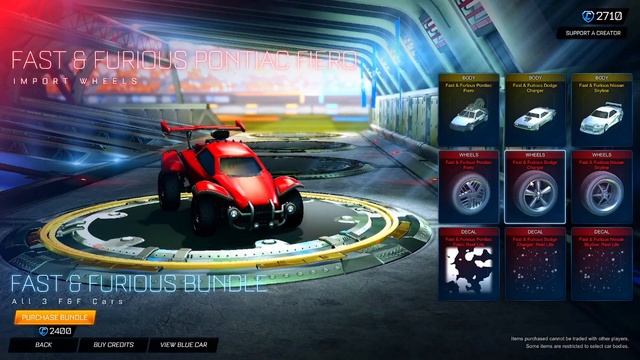 The Fast And Furious Return Bundle Showcase | Rocket League | Dodge | Nissan Skyline | Pontiac Fier смотреть онлайн