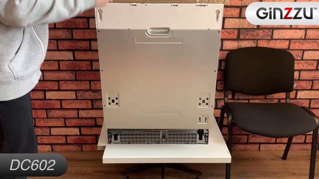 Обзор на встраиваемую посудомоечную машину от GINZZU. Model: DC602. смотреть онлайн