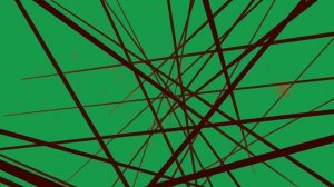 ЛИНИИ на ЗЕЛЕНОМ ФОНЕ / КРАСНЫЕ НИТИ на ЗЕЛЕНОМ ФОНЕ