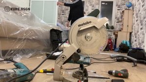 Каскадная перегородка, 4 двери и 3 двери.