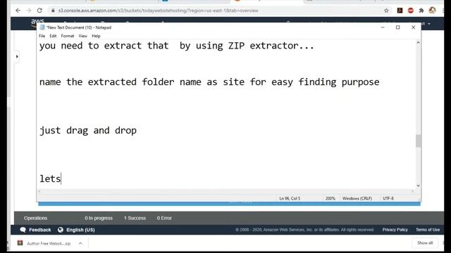 AWS Static Website Hosting Using S3 Bucket (Downloading a free template) смотреть онлайн