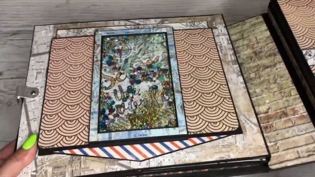 АЛЬБОМ - ФОТОПАПКА TRAVEL. Видеообзор смотреть онлайн