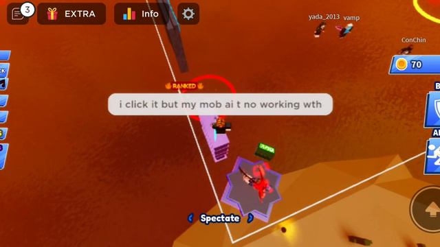 blade ball again but lag. Sometimes my phone doesn't work the tap of my screen смотреть онлайн