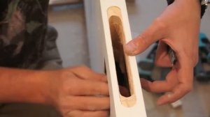 ✅ Самостоятельная врезка замка Bonaiti NO-HA МINI без ручки. Суперсложный заказ!!!