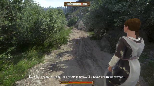 Kingdom Come: Deliverance Прохождение №17 Прогулка с Терезой у реки. смотреть онлайн