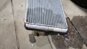Не промываемый радиатор печки УАЗ Патриот. Не всё получилось. Жаль.
