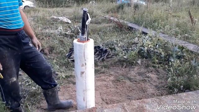 Ввод воды в дом от кессона. Вода не замёрзнет смотреть онлайн