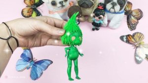 КУКЛА ЛОЛ ГРИНЧ из мультика ГРИНЧ похититель Рождества! ООАК Кастом ЛОЛ и Мастер-класс